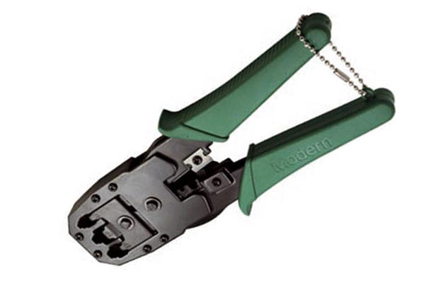 TM1-G10V ITK Инструмент обжим. для RJ45 RJ12 RJ11 ручка ПВХ зеленый